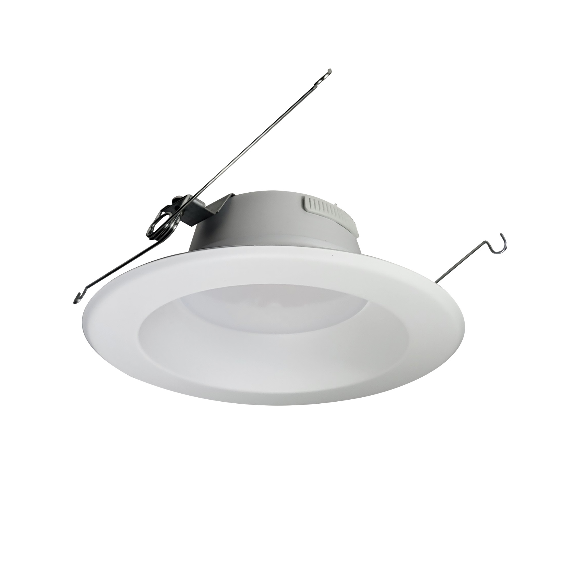 NORL NOXAC-5631TWWW 5"/6" AC ONYX LED RETROFIT SMOOTH REFLECTOR SELECTABLE CCT 1150LM / 16.5W WHITE FINISH