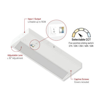 120V LEDUR Adjustable Under Cabinet